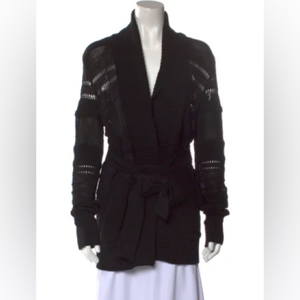 VERONICA BEARD Plunge Neckline Cardigan